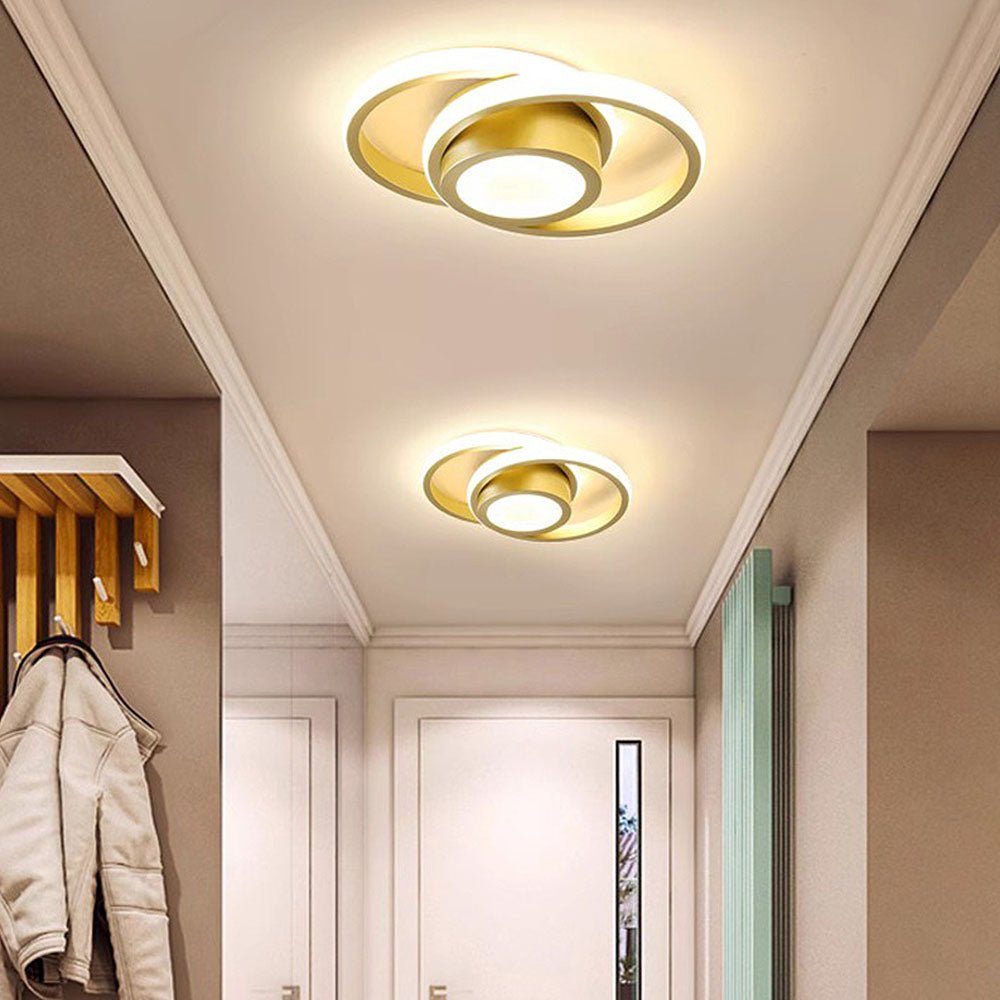 Variant image for Minimalist Double Ring LED Ceiling Lamp | Flush Mount Ceiling Light | Ceiling Light Fixture | LED Ceiling Lights | Ceiling Lights – Emeglin-20