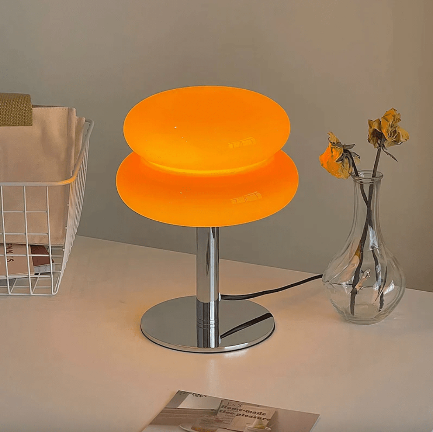Variant image for Morandi Glass Simple Mini Table Lamp | Table Lamp | Bedside Lamps | Desk Lamp | Bedside Table Lamps | Table Lamps for Living Room – Emeglin-5