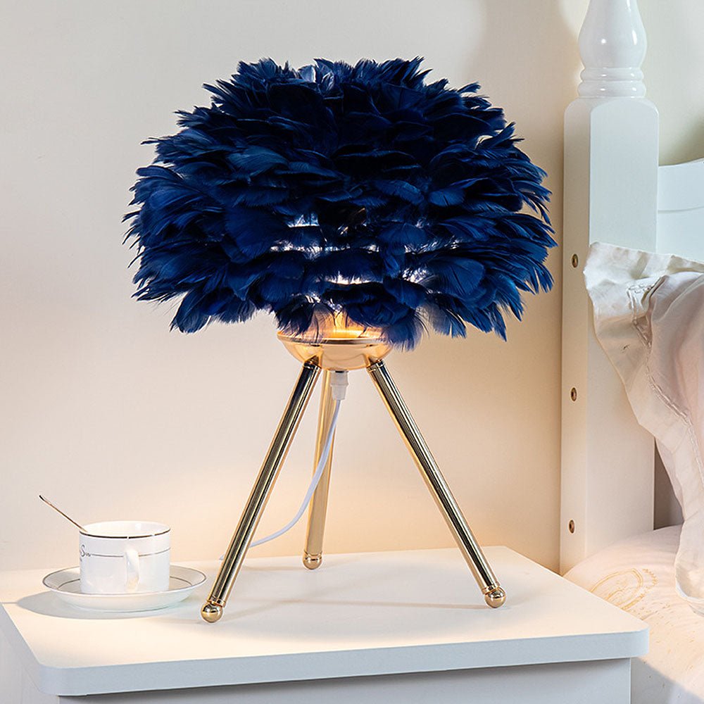 Creative Feather Table Lamp