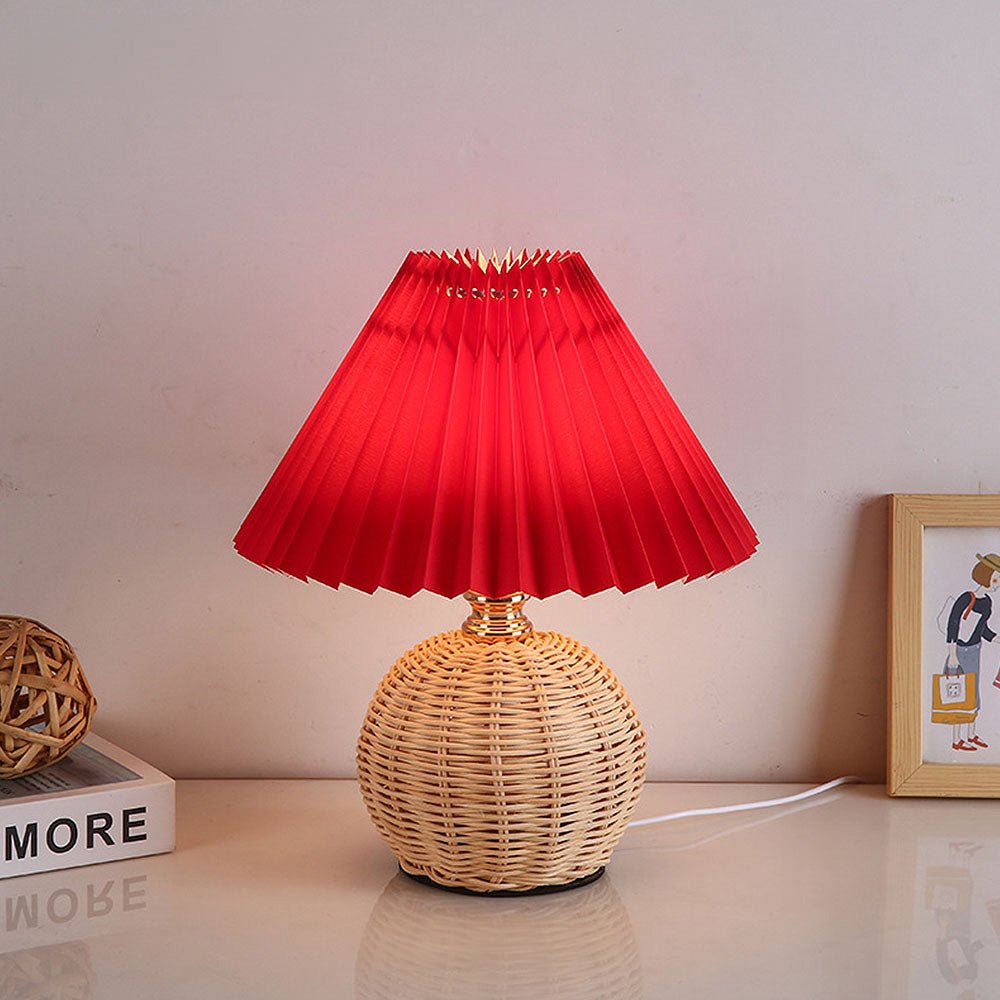 Variant image for Modern Simple Bamboo Weaving Table Lamp | Table Lamp | Bedside Lamps | Desk Lamp | Bedside Table Lamps | Table Lamps for Living Room – Emeglin-10