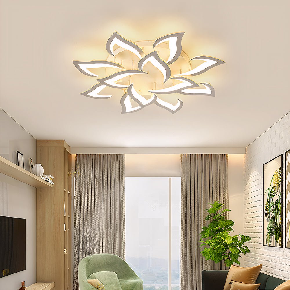 Variant image for Contemporary Flower Shape LED Ceiling Light | Ceiling Light | Flush Mount Ceiling Light | LED Ceiling Lights | Ceiling Light Fixture – Emeglin-21