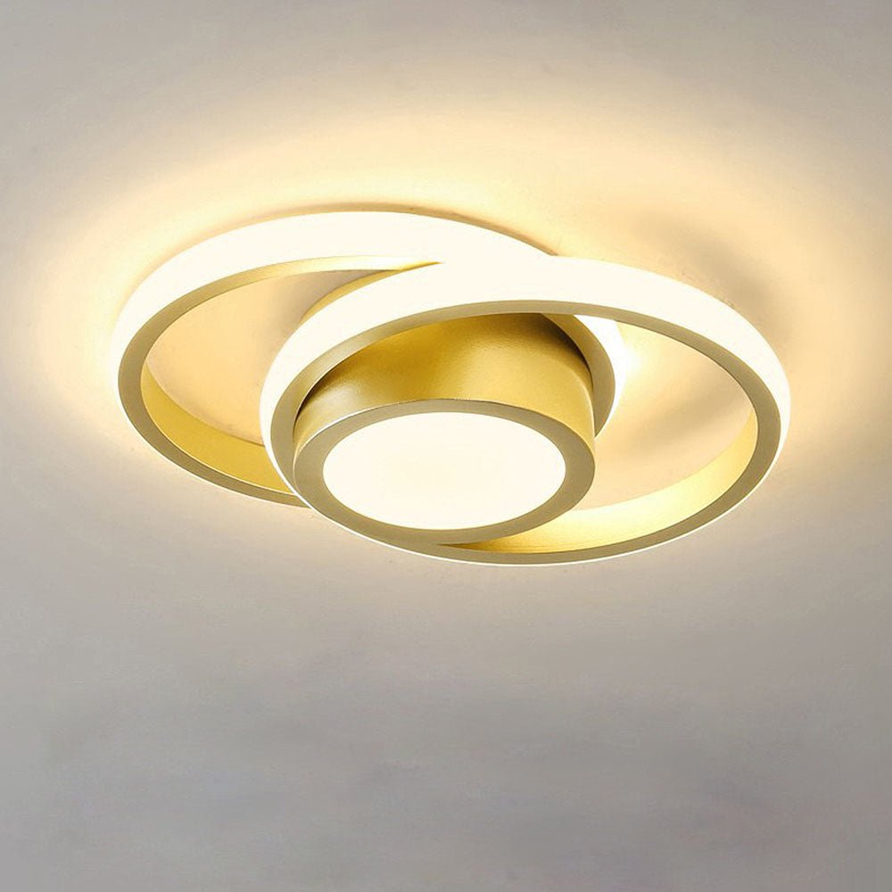 Variant image for Minimalist Double Ring LED Ceiling Lamp | Flush Mount Ceiling Light | Ceiling Light Fixture | LED Ceiling Lights | Ceiling Lights – Emeglin-19