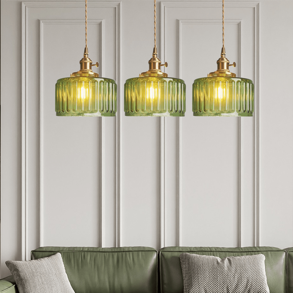 Vintage Crystal Pendant Lamp