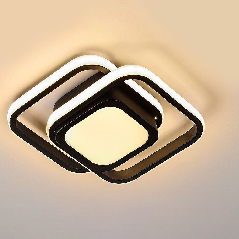 Variant image for Minimalist Double Ring LED Ceiling Lamp | Flush Mount Ceiling Light | Ceiling Light Fixture | LED Ceiling Lights | Ceiling Lights – Emeglin-5