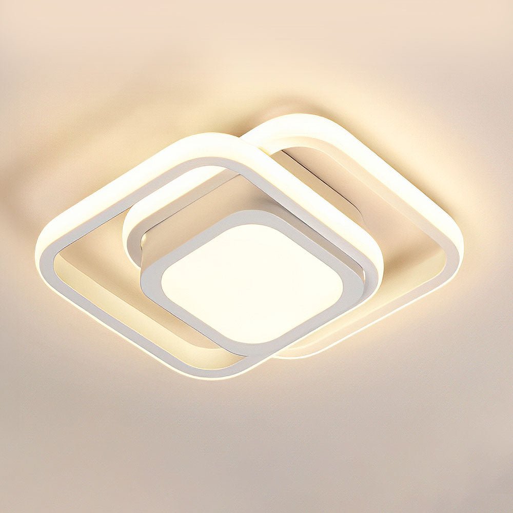 Variant image for Minimalist Double Ring LED Ceiling Lamp | Flush Mount Ceiling Light | Ceiling Light Fixture | LED Ceiling Lights | Ceiling Lights – Emeglin-14