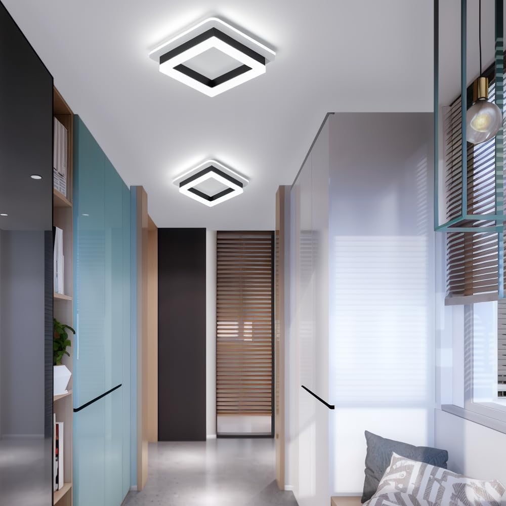 Square Hallway LED Ceiling Light