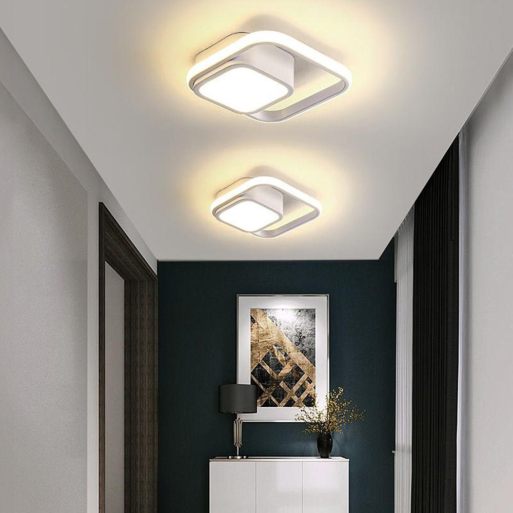 Variant image for Minimalist Double Ring LED Ceiling Lamp | Flush Mount Ceiling Light | Ceiling Light Fixture | LED Ceiling Lights | Ceiling Lights – Emeglin-17