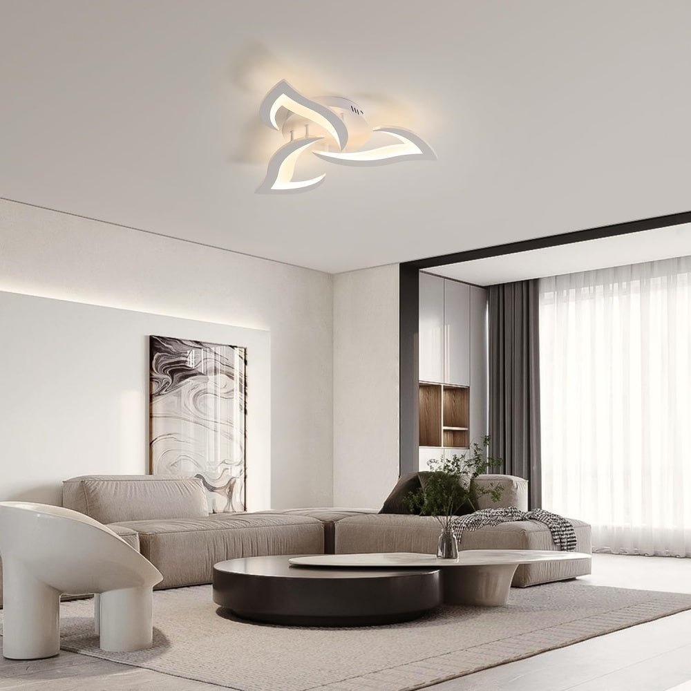 Variant image for Contemporary Flower Shape LED Ceiling Light | Ceiling Light | Flush Mount Ceiling Light | LED Ceiling Lights | Ceiling Light Fixture – Emeglin-15