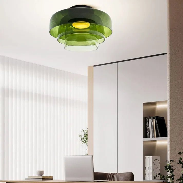 Variant image for Nordic Designer Glass Ceiling Lamp | Ceiling Light Fixture | LED Ceiling Lights | Glass Pendant Lights | Ceiling Lights – Emeglin-8