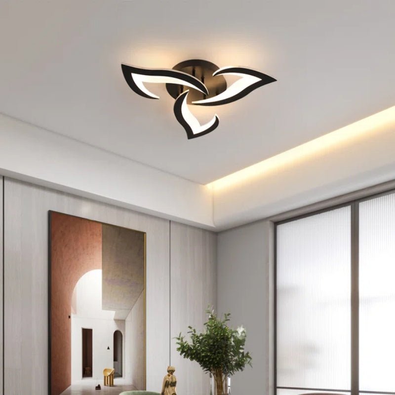 Contemporary Flower Shape LED Ceiling Light