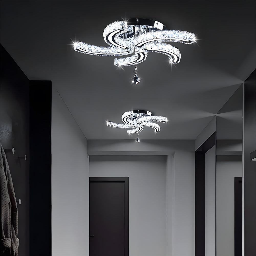 Crystal LED Ceiling Light