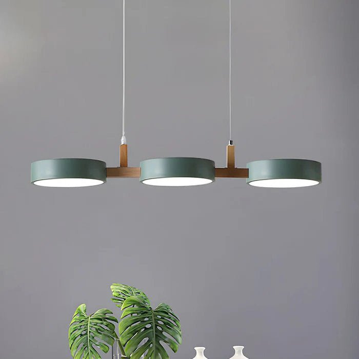 Variant image for Contemporary Metal Cylinder Pendant Light | Black Pendant Light | Kitchen Pendant Lighting | Hanging Lights | Pendant – Emeglin-16