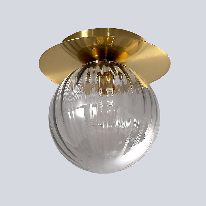 Globe Corridor Flushmount Lighting