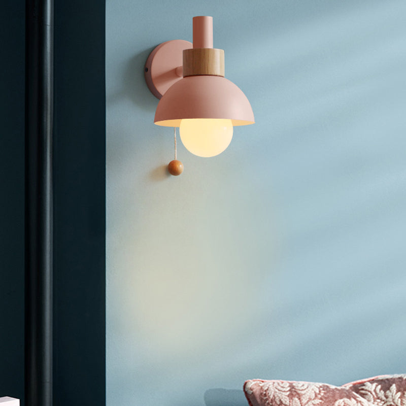 Macaron Domed Sconce Light Fixture