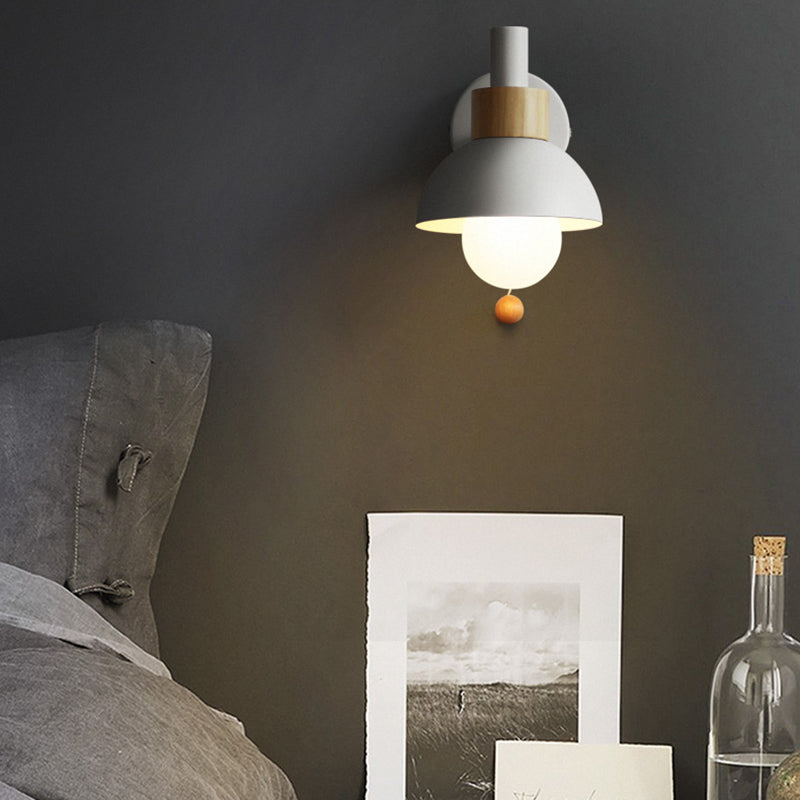 Macaron Domed Sconce Light Fixture