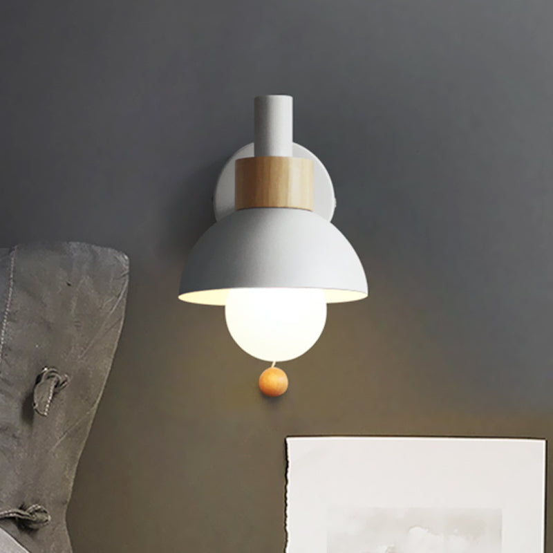 Macaron Domed Sconce Light Fixture