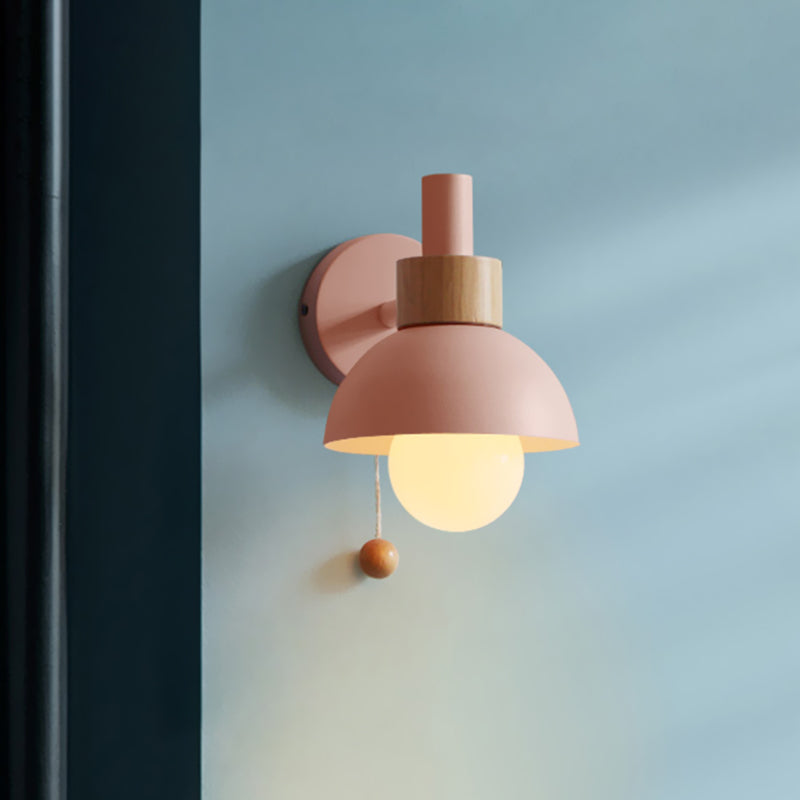 Macaron Domed Sconce Light Fixture