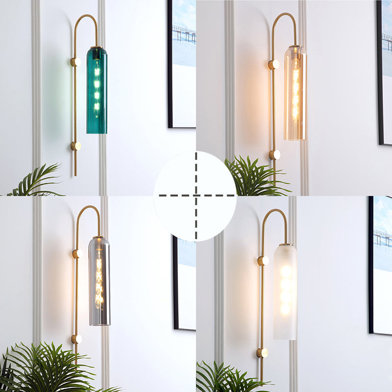 Mid-Century Gooseneck Wall Light
