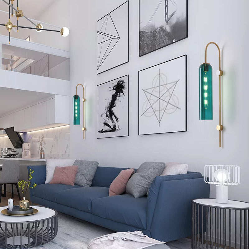 Mid-Century Gooseneck Wall Light