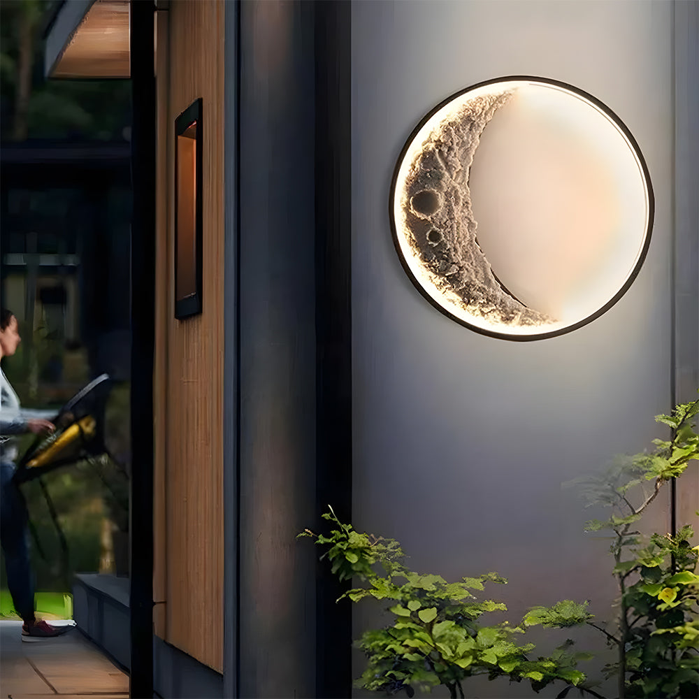 Moon Shaped LED Wall Light