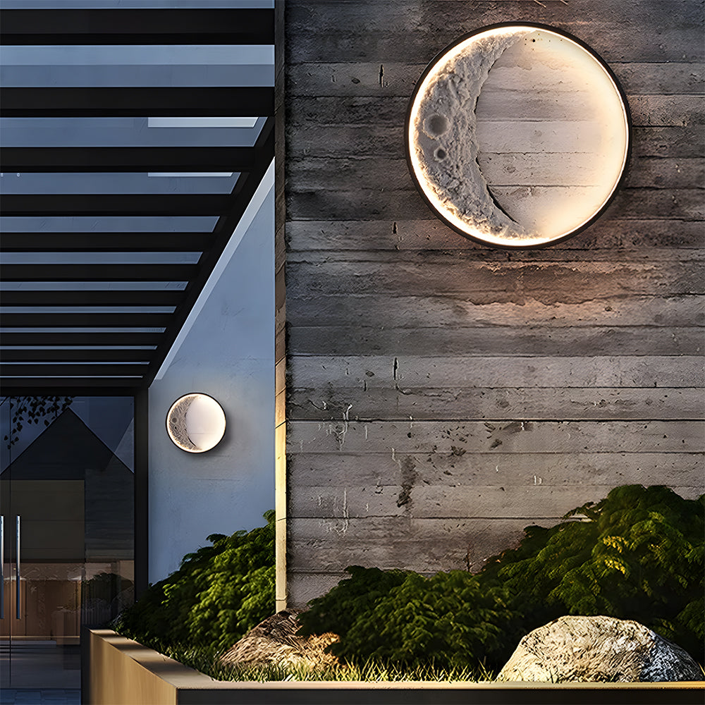 Moon Shaped LED Wall Light