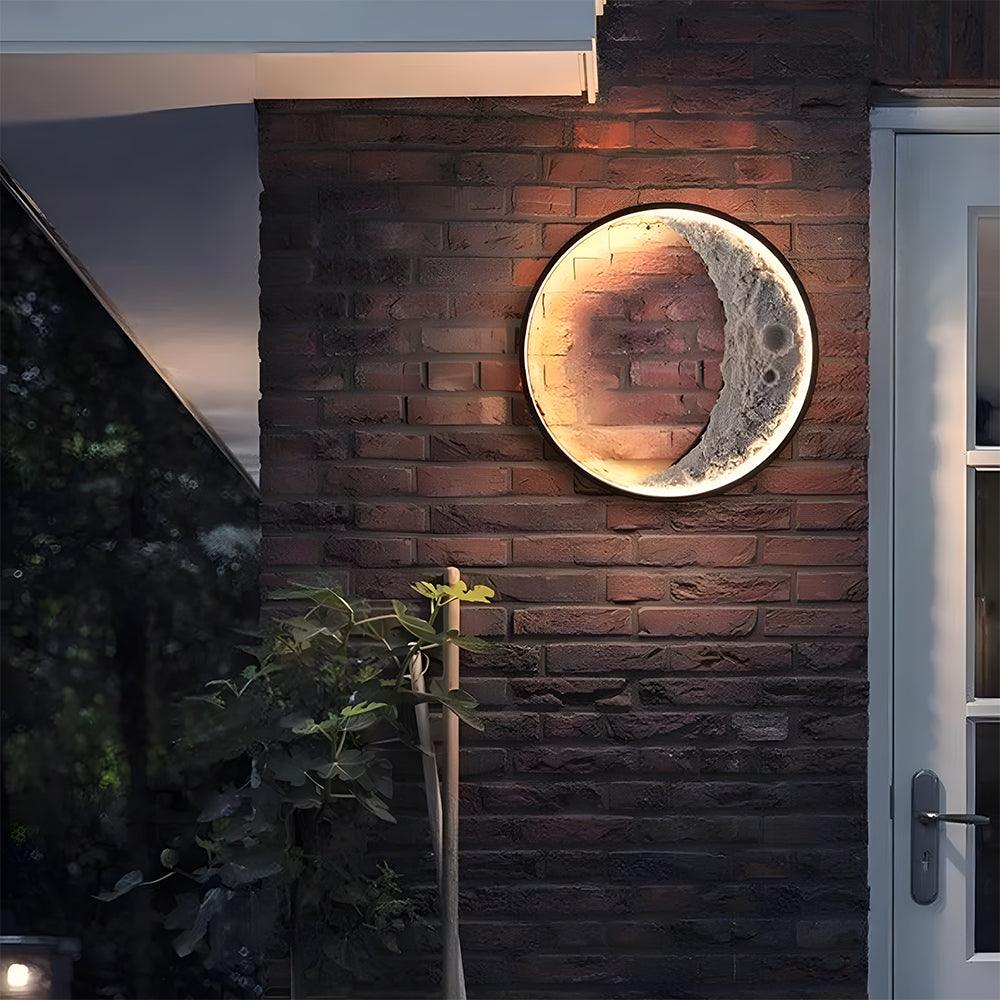 Moon Shaped LED Wall Light