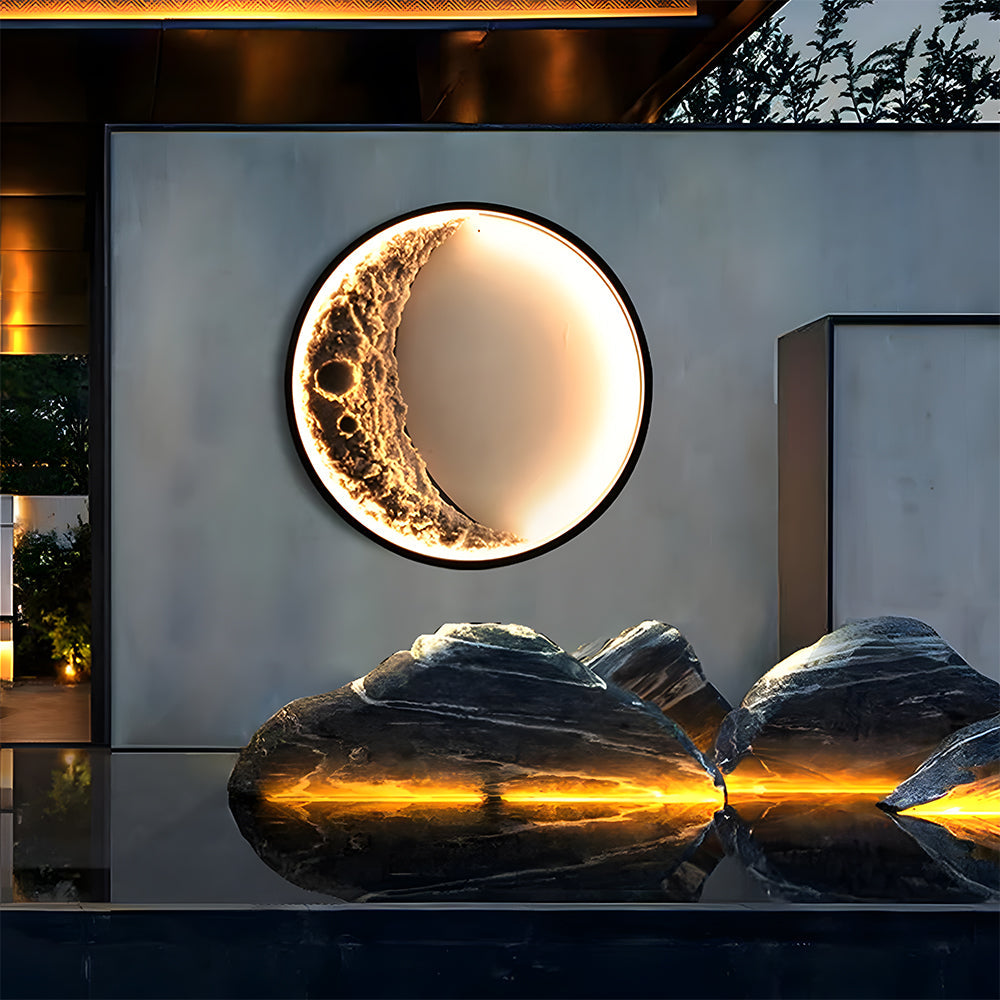 Moon Shaped LED Wall Light