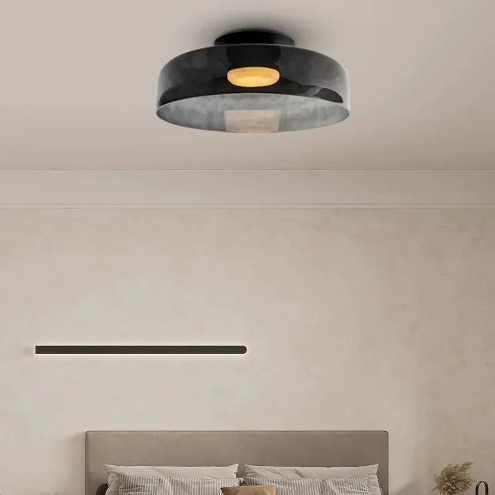 Variant image for Nordic Designer Glass Ceiling Lamp | Ceiling Light Fixture | LED Ceiling Lights | Glass Pendant Lights | Ceiling Lights – Emeglin-3