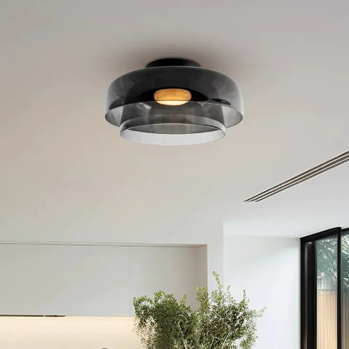 Variant image for Nordic Designer Glass Ceiling Lamp | Ceiling Light Fixture | LED Ceiling Lights | Glass Pendant Lights | Ceiling Lights – Emeglin-6