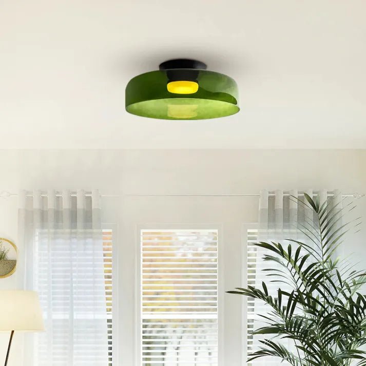 Variant image for Nordic Designer Glass Ceiling Lamp | Ceiling Light Fixture | LED Ceiling Lights | Glass Pendant Lights | Ceiling Lights – Emeglin-2