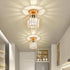 Variant image for Set of 2 Simple Luxury Glass Hallway Ceiling Light | Ceiling Light | Flush Mount Ceiling Light | Ceiling Light Fixture | E27 Bulb Compatible | Versatile Design – Emeglin-3