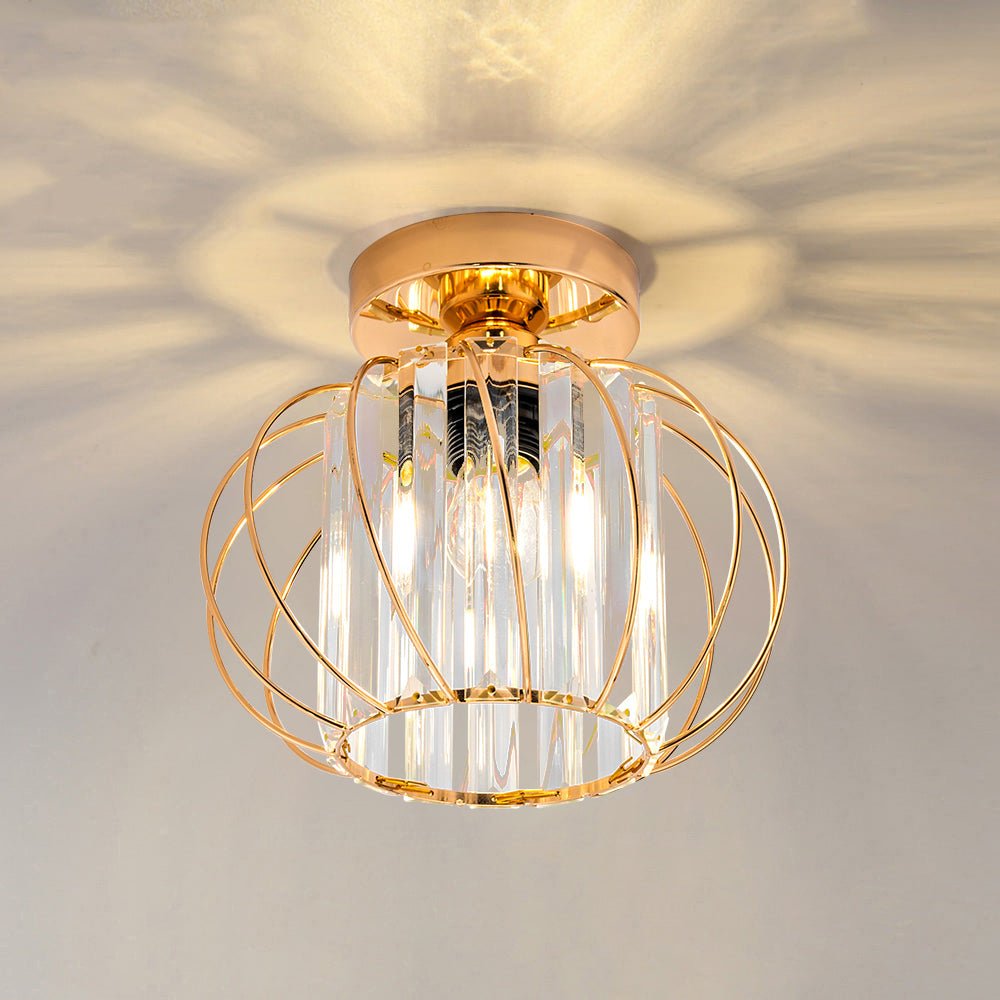 Variant image for Nordic Simple Globular Glass Pendant Light | Pendant | Kitchen Pendant Lighting | Ceiling Light Fixture | Glass Pendant Lights | E27 Bulb Base – Emeglin-5