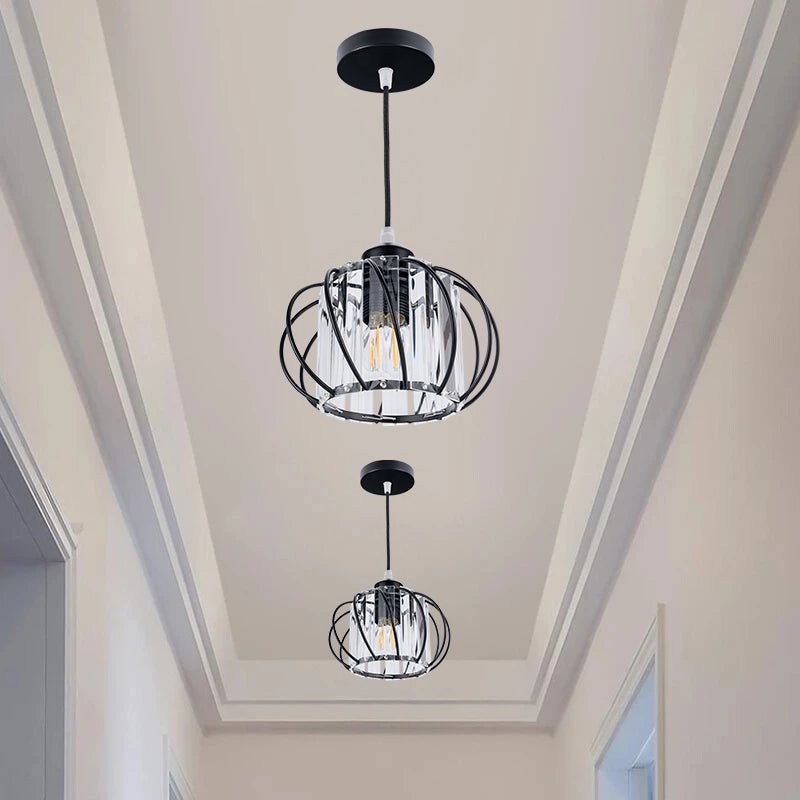 Nordic Simple Globular Glass Pendant Light
