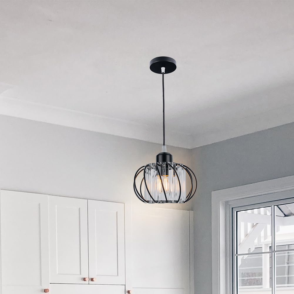 Nordic Simple Globular Glass Pendant Light