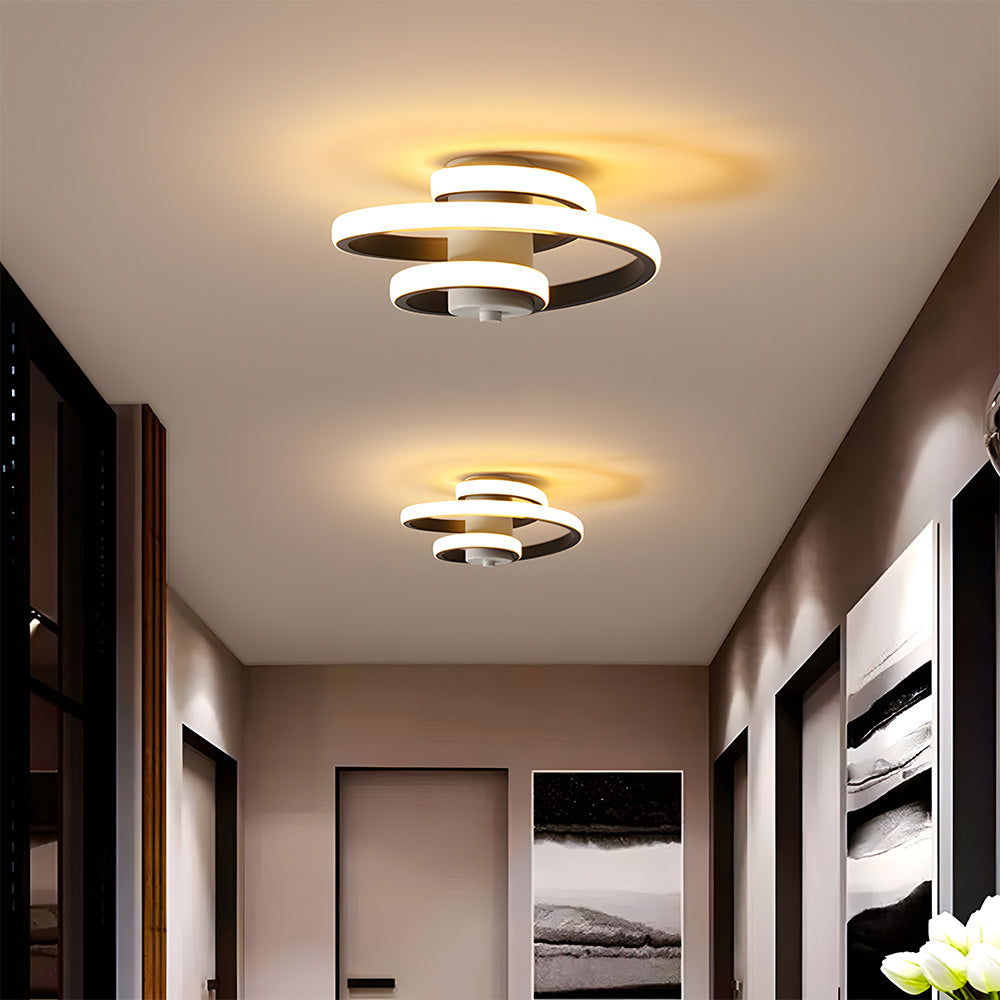 Nordic Spiral LED Ceiling Light