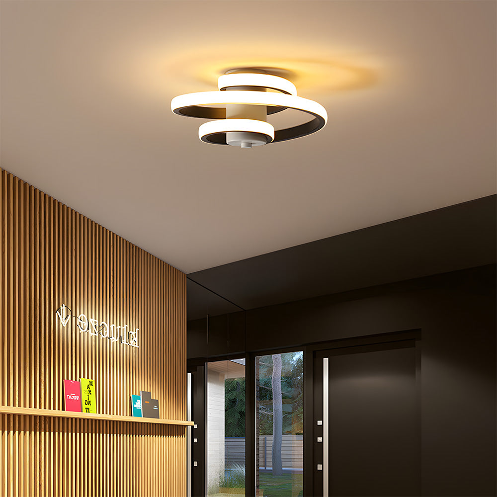 Nordic Spiral LED Ceiling Light