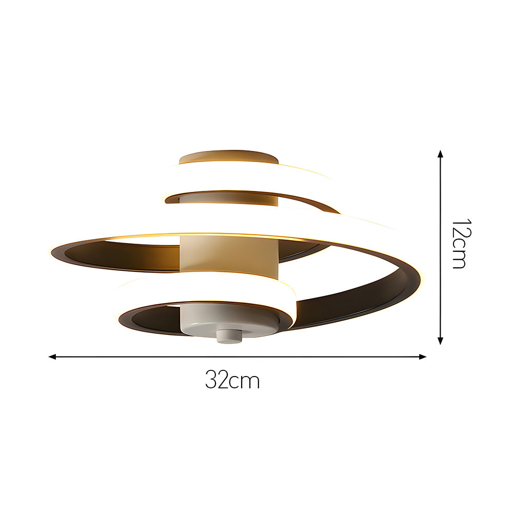 Nordic Spiral LED Ceiling Light