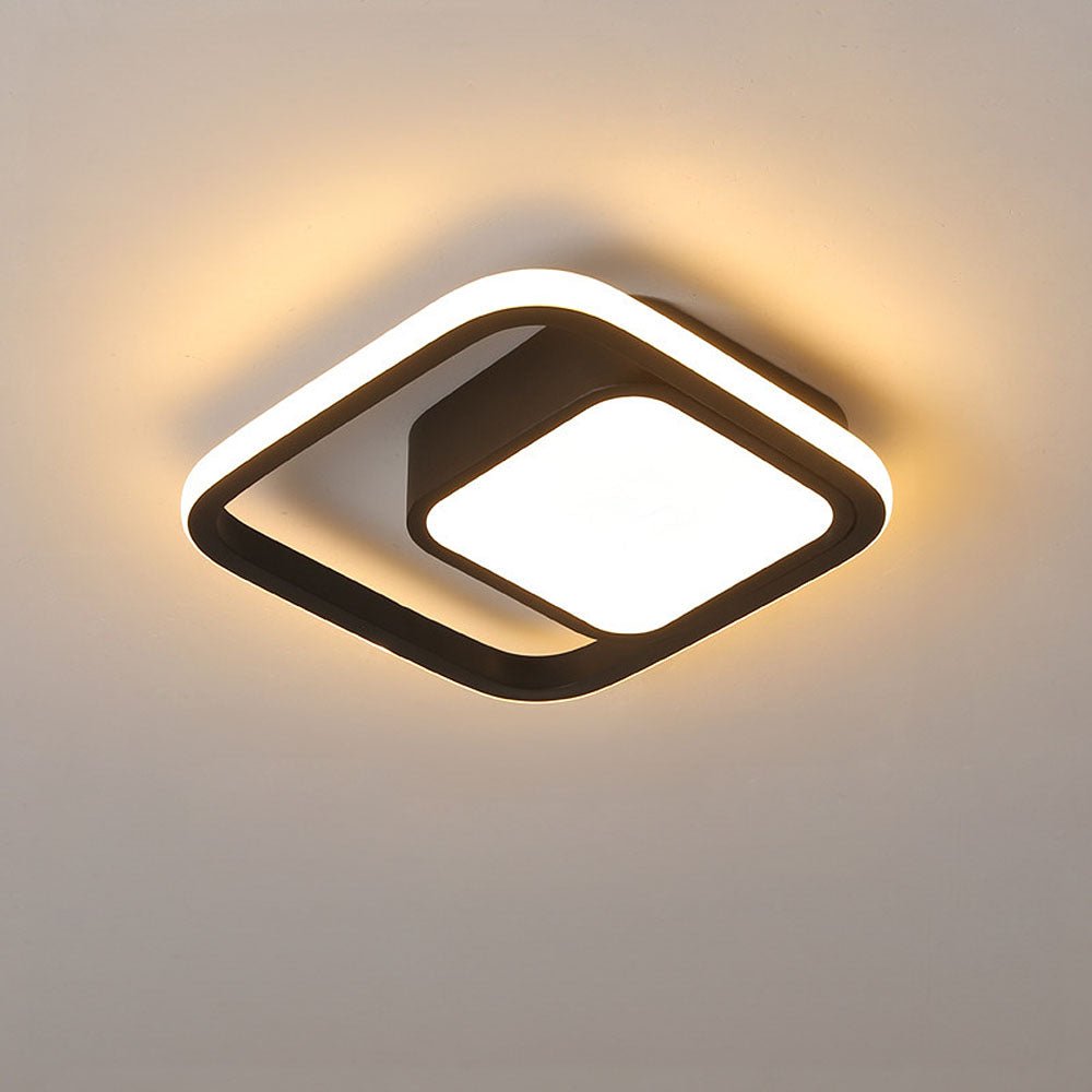 Variant image for Minimalist Double Ring LED Ceiling Lamp | Flush Mount Ceiling Light | Ceiling Light Fixture | LED Ceiling Lights | Ceiling Lights – Emeglin-8