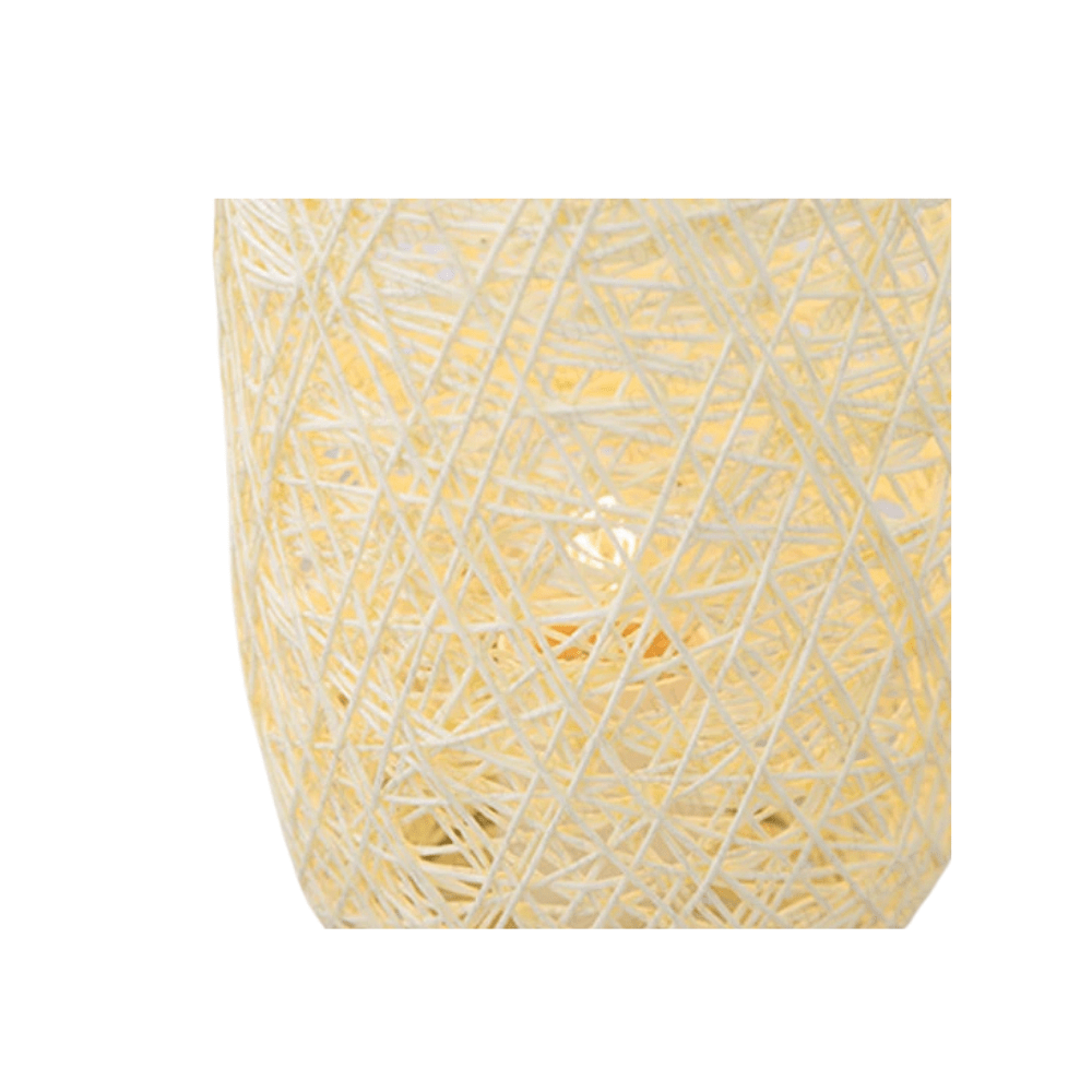 Rattan Twine Ball Table Lamp