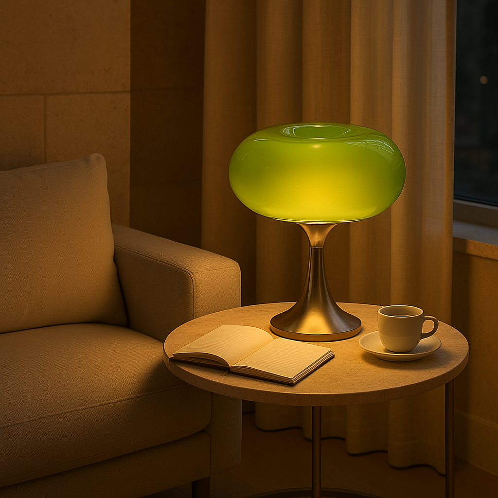 RetroGlow Table Lamp