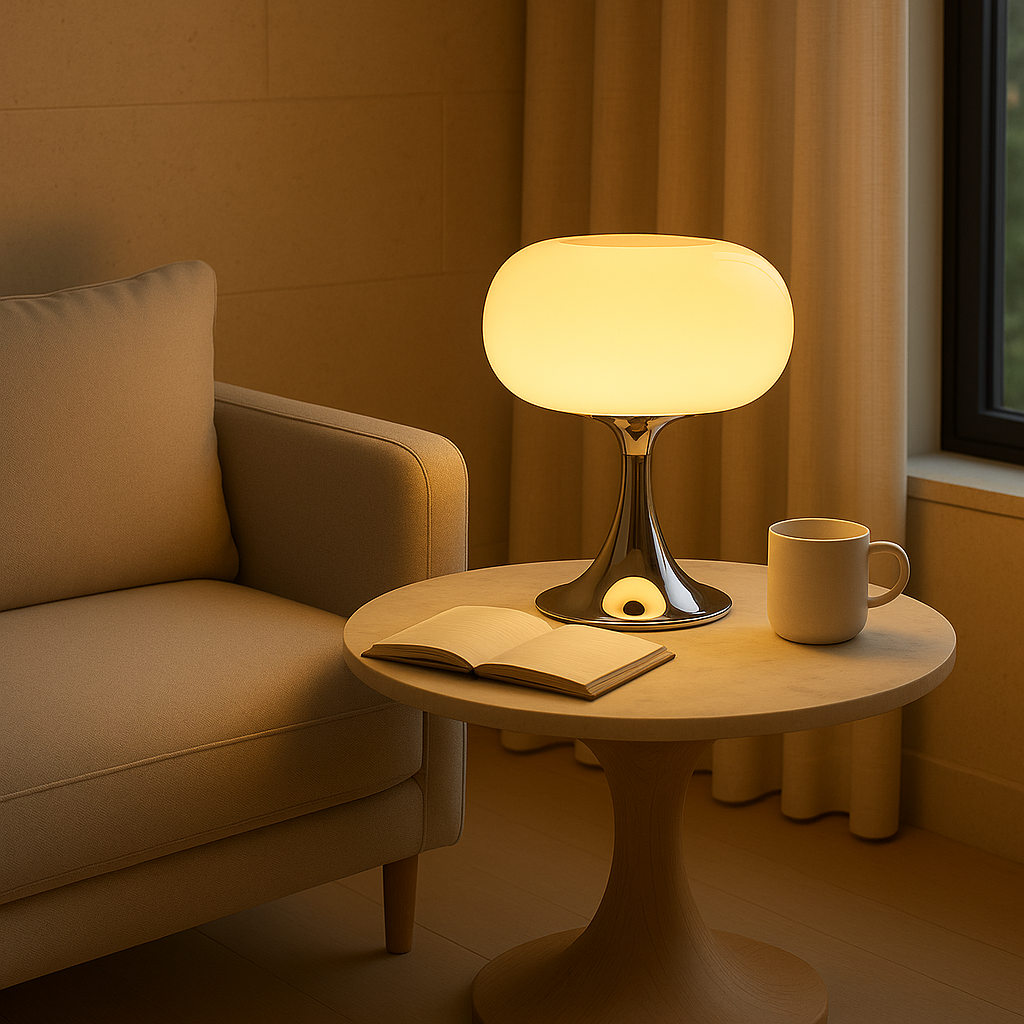 RetroGlow Table Lamp