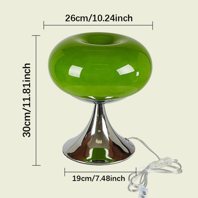 RetroGlow Table Lamp