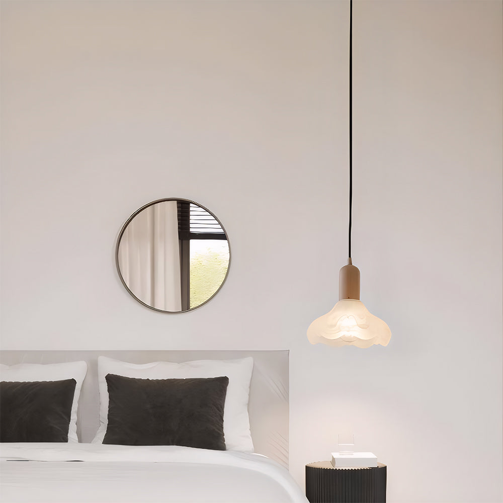 Retro Glass Shade Pendant Light