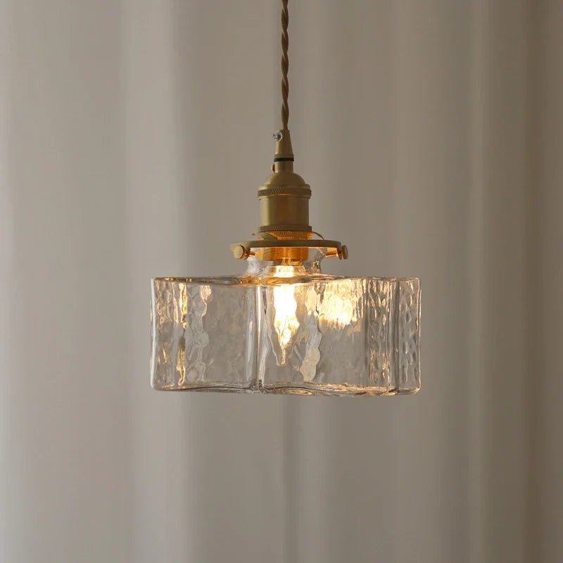 Variant image for Fatima Modern Retro Hanging Glass Lamp | Glass Pendant Lights | Kitchen Pendant Lighting | Pendant Light | Hanging Lamp | Hanging Lights – Emeglin-3
