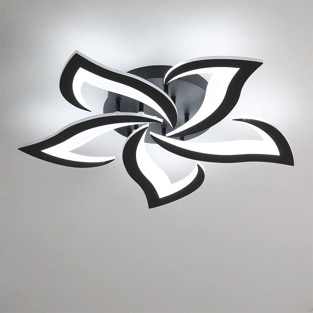 Contemporary Flower Shape LED Ceiling Light
