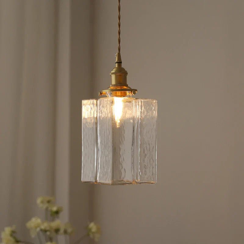 Variant image for Fatima Modern Retro Hanging Glass Lamp | Glass Pendant Lights | Kitchen Pendant Lighting | Pendant Light | Hanging Lamp | Hanging Lights – Emeglin-5