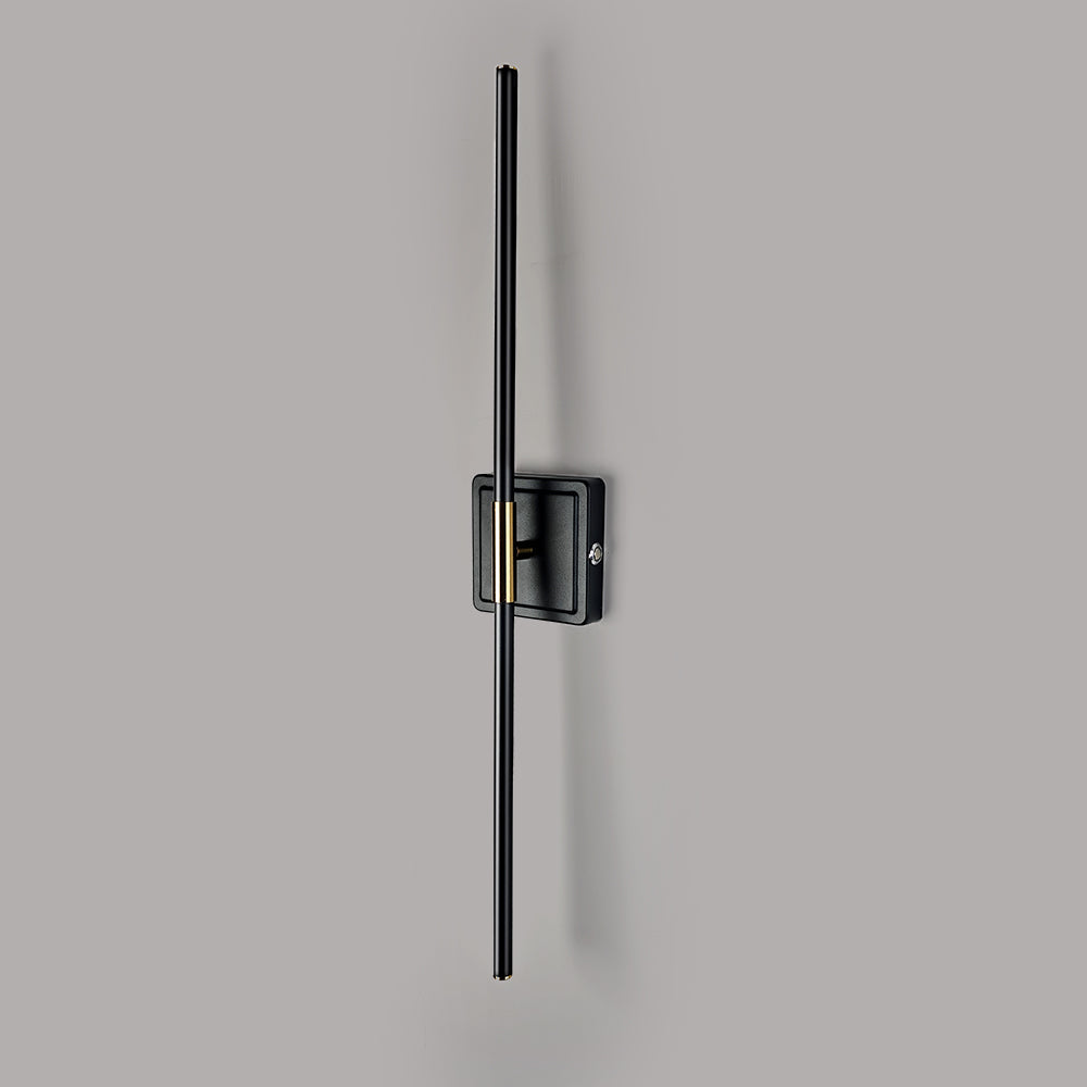 Set of 2 Industrial Black Iron LED Wall Lights s