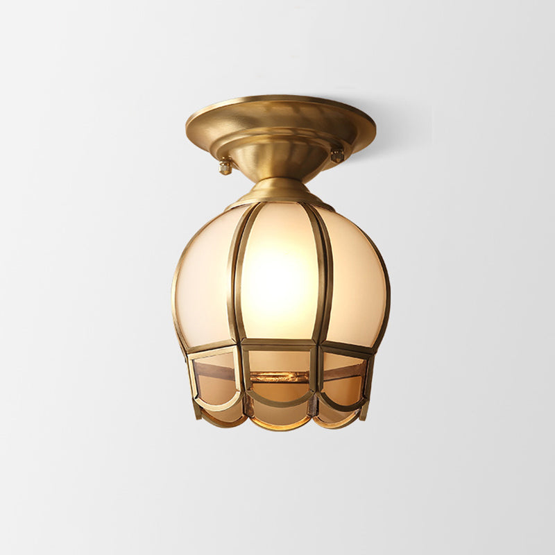 Single-Bulb Flush Mount Lighting