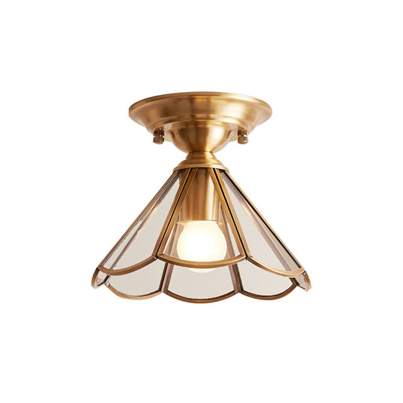 Single-Bulb Flush Mount Lighting