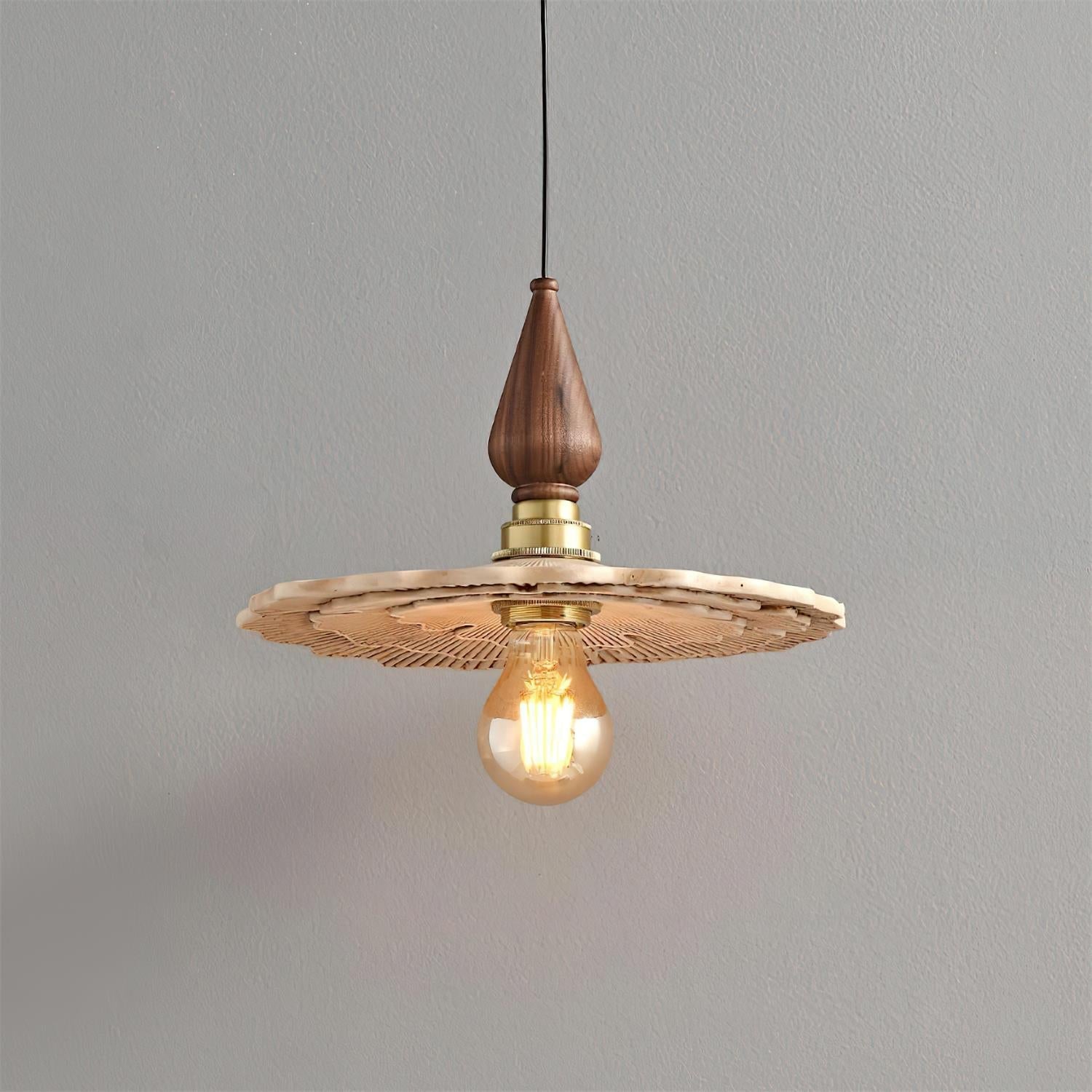 Vintage Mushroom Pendant Light